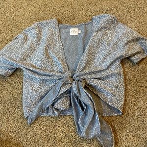 Princess Polly tie front top